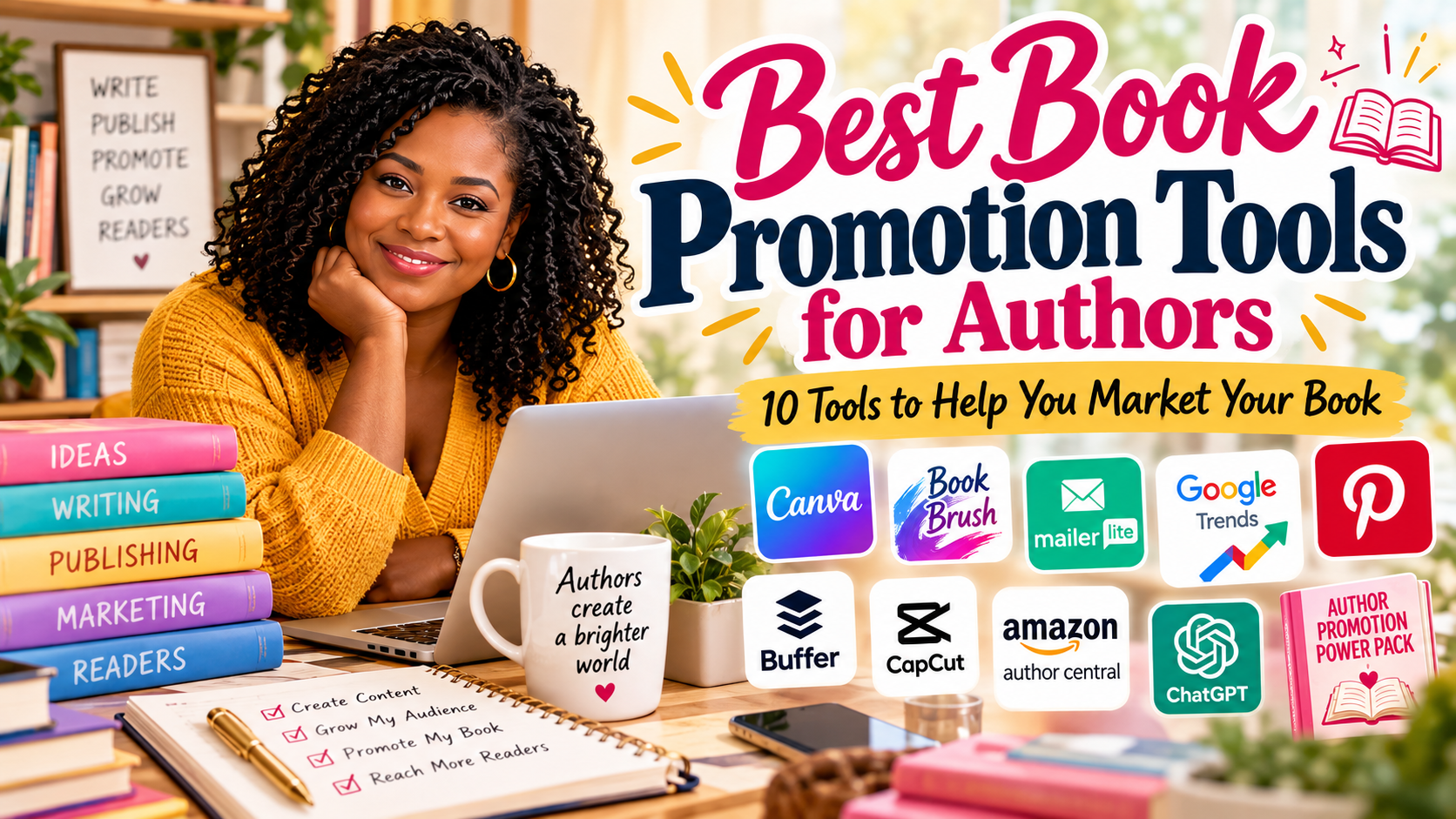 Best Book Promotion Tools for Authors: 10 Tools to Help Market Your Book