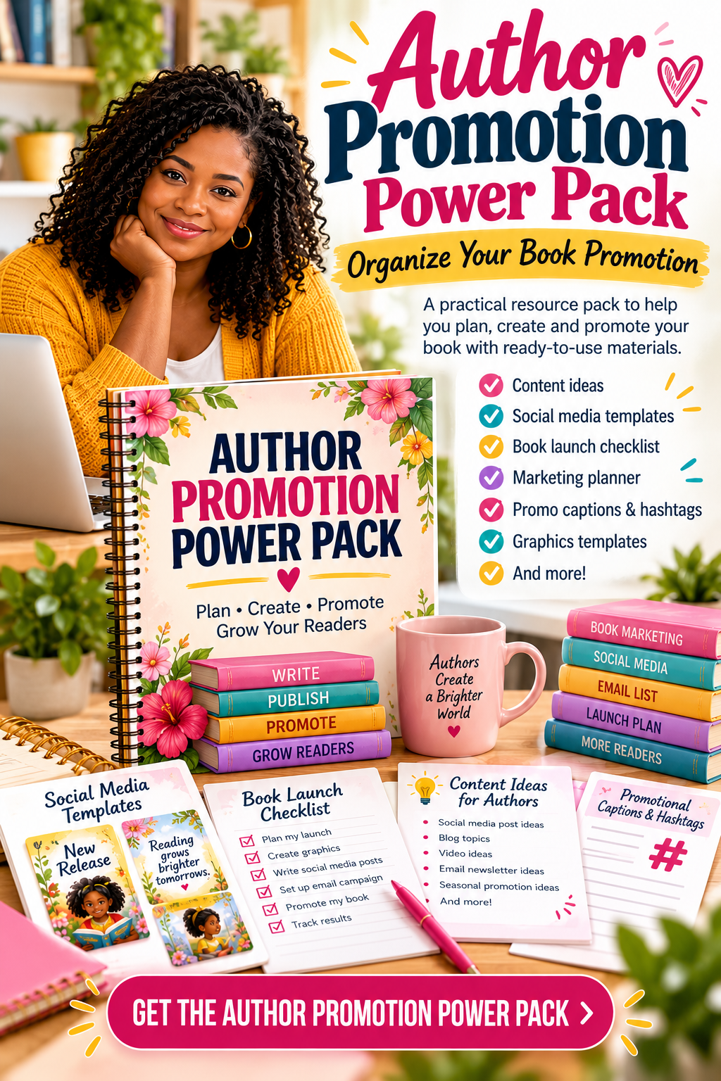 Author Promotion Power Pack – Organize Your Book Promotion